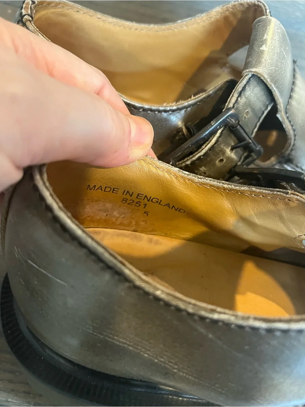 Dr. Martens 8251 Rare Vintage Mary Janes UK 5